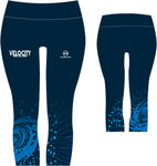 Velocity 3/4 length Capri leggings