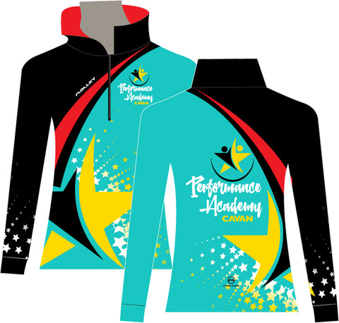 Performance Academy Half Zip Tracksuit top